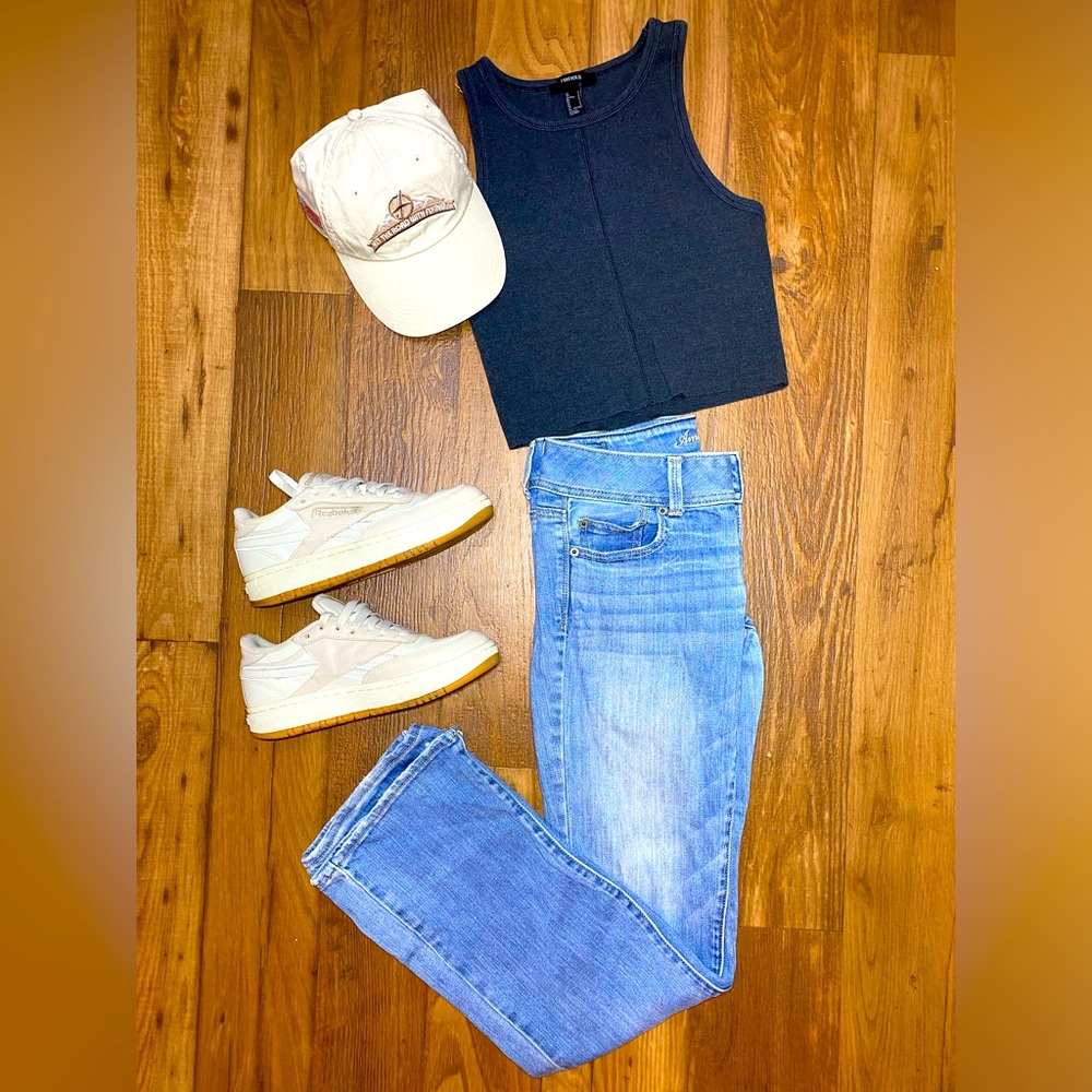 American Eagle Low-Waist Bootcut Jeans